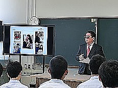 ３年生職業人に学ぶ